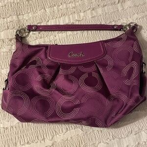 Coach Ashley Y2K bag purple